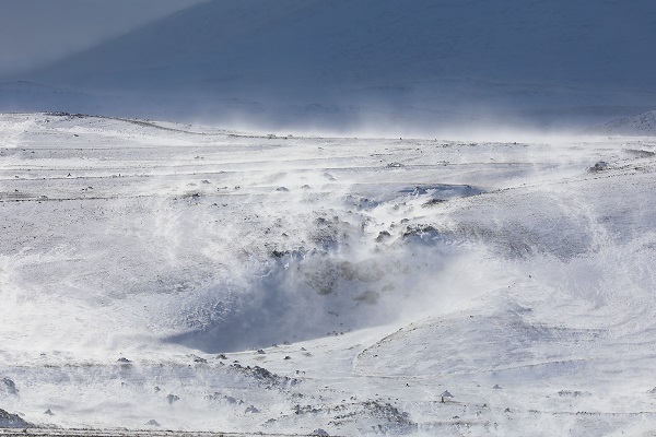 Foto - Aras Dağları'nda görsel şölen: Kar şelalesi