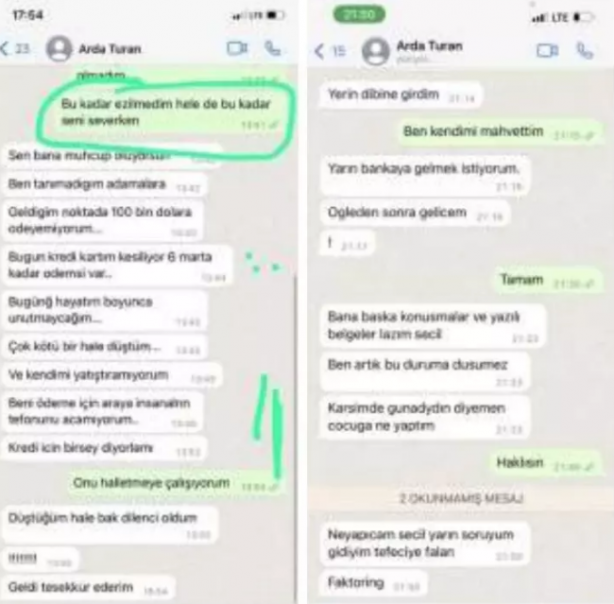 Foto - Arda Turan'a bir şok daha geldi! Seçil Erzan'ın Arda Turan ile yeni mesajları dosyaya girdi: Ne hale düştüm...