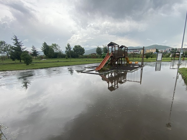 Foto - Ardahan sağanak yağışa teslim oldu