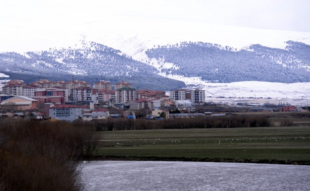 Foto - Ardahan'da kar yağışı etkili oldu