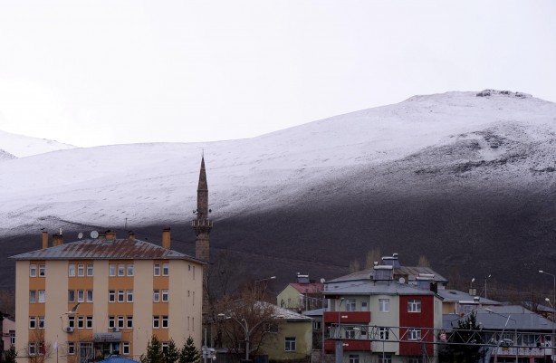 Ardahan'da kar yağışı etkili oldu