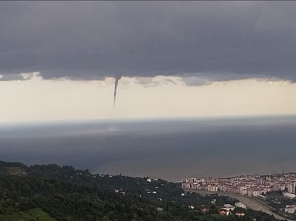 Foto - Arhavi'de oluşan hortum böyle görüntülendi
