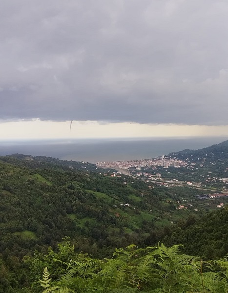 Foto - Arhavi'de oluşan hortum böyle görüntülendi