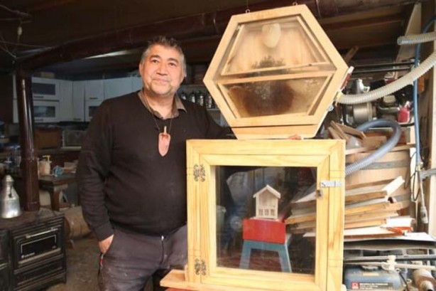 Foto - Arıların bal yapışını izlemek isteyenler akın ediyor! ‘Arıvaryum’a yoğun ilgi