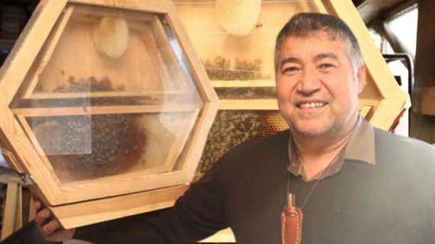 Arıların bal yapışını izlemek isteyenler akın ediyor! ‘Arıvaryum’a yoğun ilgi