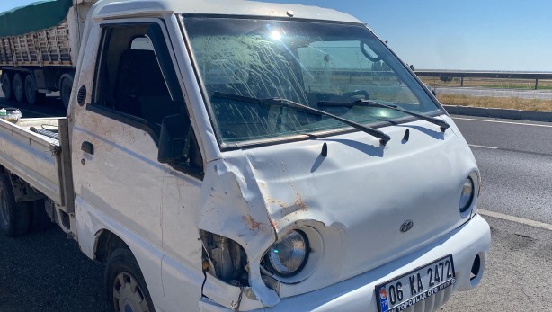 Foto - Arızalanan aracını emniyet şeridine çeken sürücü canından oldu