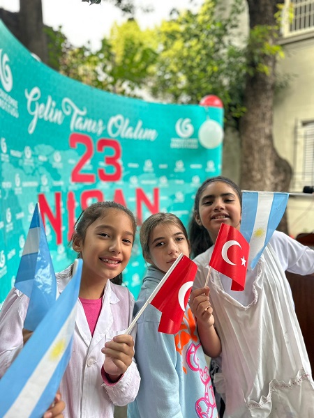 Foto - Arjantin'de 23 Nisan coşkusu yaşandı