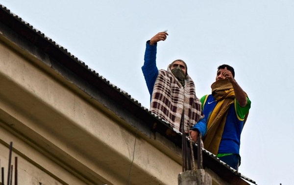 Foto - Arjantin'de ev hapsi isteyen mahkumlar hapishanede isyan çıkardı
