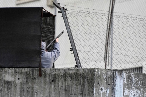 Foto - Arjantin'de ev hapsi isteyen mahkumlar hapishanede isyan çıkardı