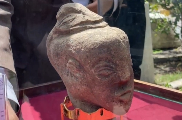 Arkeologlar oraya akın etti! Kenanlılara ait 4500 yıllık heykel bulundu