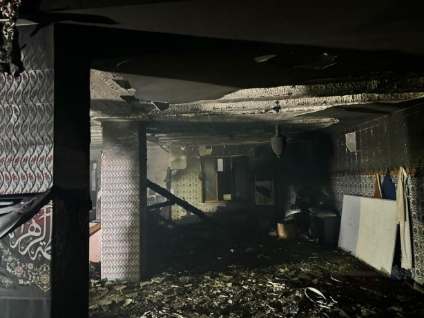 Foto - Arnavutköy'de camide yangın