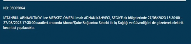 Foto - Arnavutköy'den Esenyurt'a kadar tam 7 ilçeyi ilgilendiriyor! BEDAŞ maalesef duyurdu