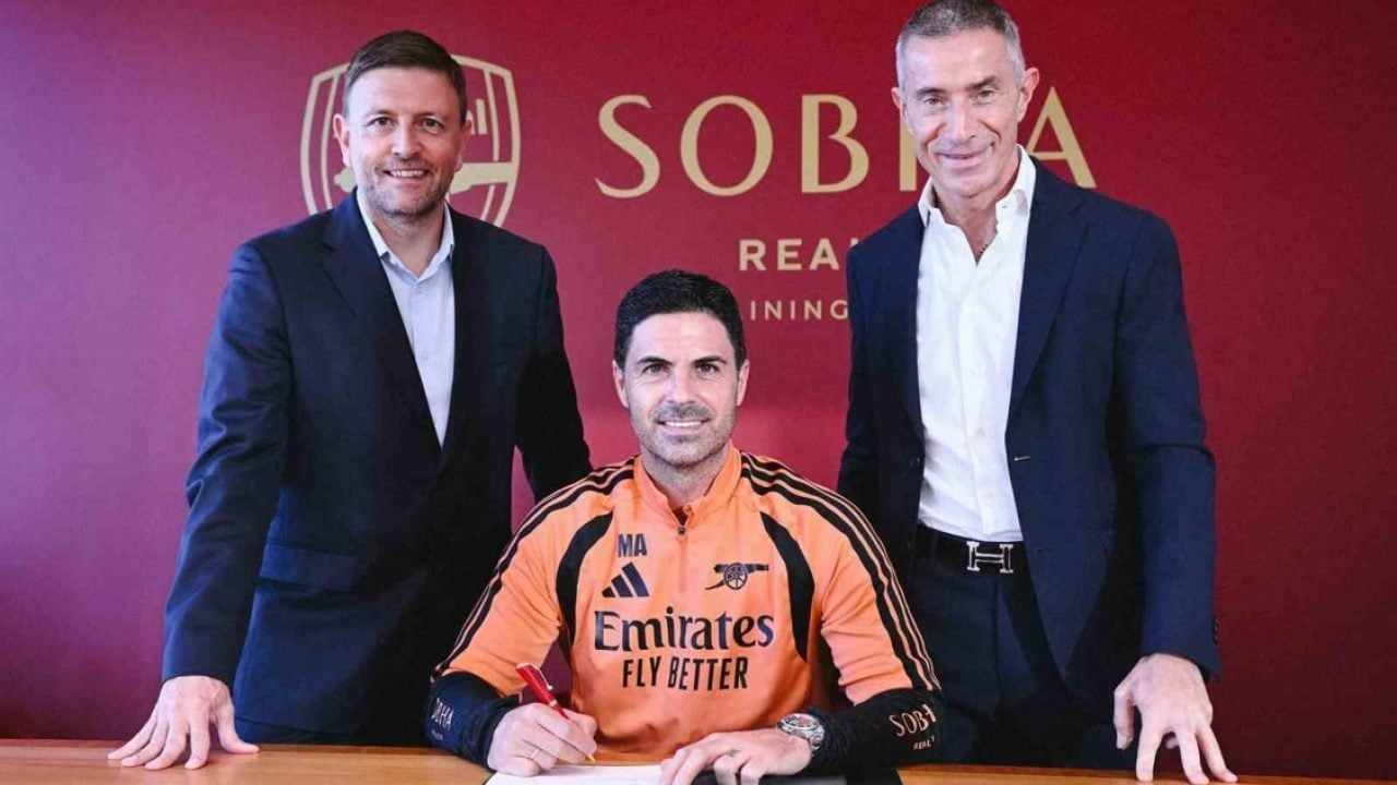 Arteta imzaladı! Arsenal, sözleşmeyi 2030 yılına kadar uzattı