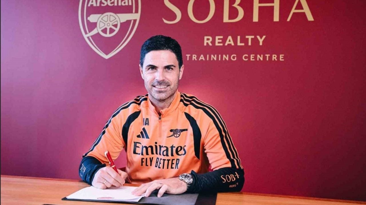 Foto - Arteta imzaladı! Arsenal, sözleşmeyi 2030 yılına kadar uzattı