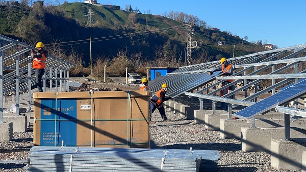 Foto - Artık Karadeniz'e HES değil GES kuruluyor! Yıllık 18 milyon TL tasarruf