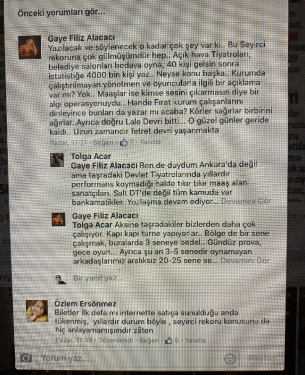Foto - "Artık Lale Devri bitti" diyen Tamer Karadağlı'ya tehdit! Devlet Tiyatrosu'nda neler oluyor?