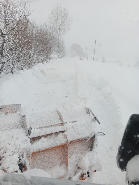 Foto - Artvin kara kışla mücadele ediyor