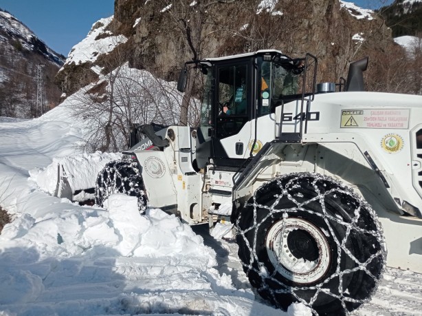 Foto - Artvin'de ekiplerin karla mücadelesi sürüyor