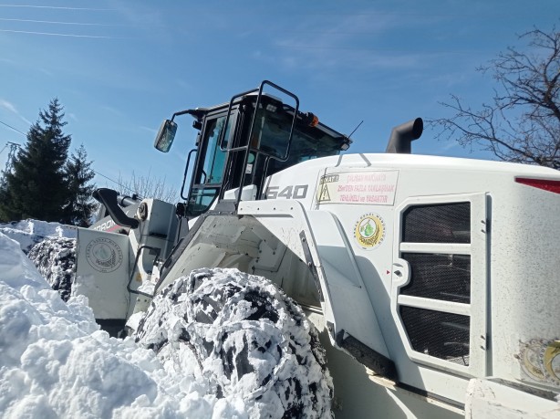 Foto - Artvin'de ekiplerin karla mücadelesi sürüyor