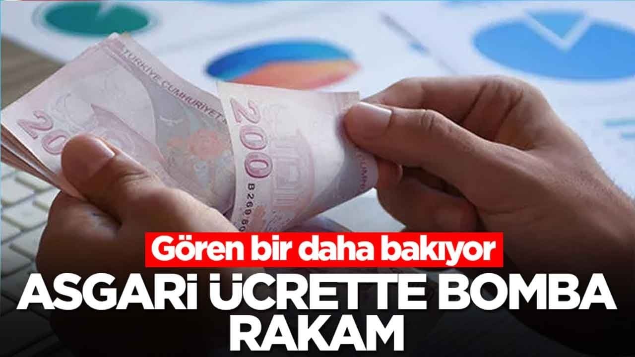 Asgari ücrette bomba rakam: Gören bir daha bakıyor