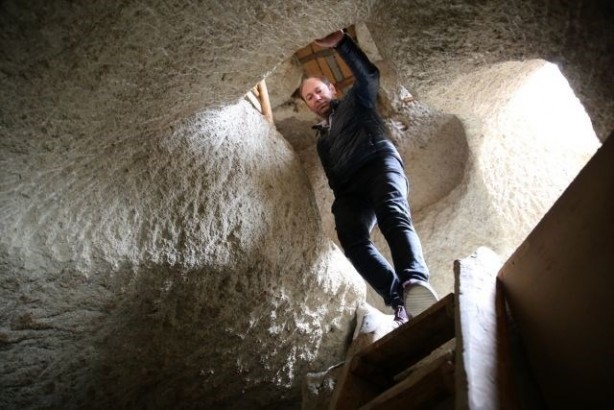 Foto - Asırlık kaya oyma ev geleneğinden vazgeçmiyorlar