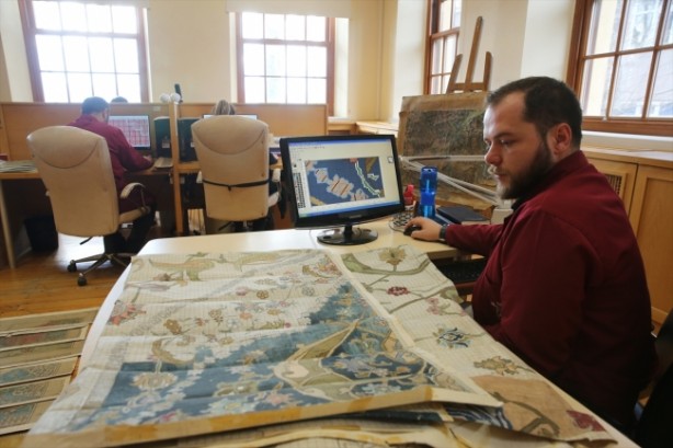 Foto - Osmanlı hoşgörüsünü yansıtan asırlık motifler, dijital ortama böyle aktarılıyor