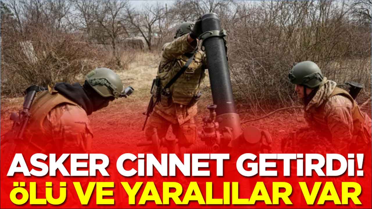 Asker cinnet getirdi: Ölü ve yaralılar var