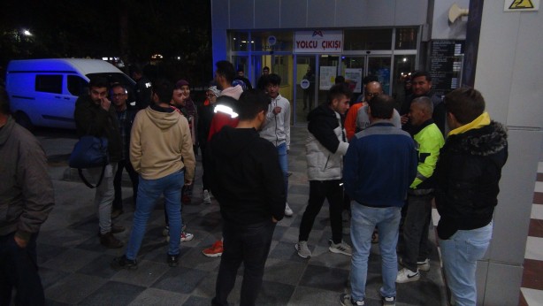 Foto - Asker uğurlama merasiminin yoğun olduğu terminalde el bombası paniği!