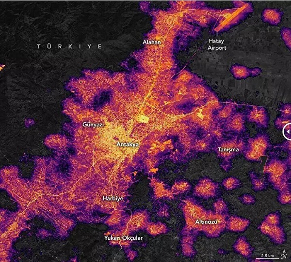 Foto - Asrın felaketinde korkutan manzara! NASA o anların görüntülerini paylaştı