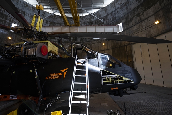 "ATAK-2 Helikopteri" ilk kez motor çalıştırdı