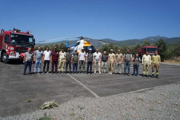 Ateş pervaneleri, orman yangınlarına 12 dakikada müdahale edebiliyor