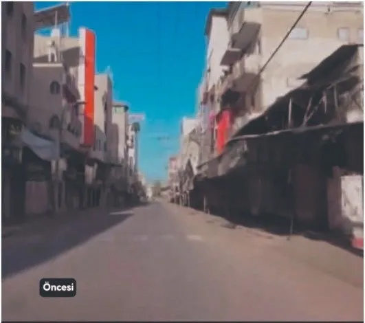 Foto - Ateşkes yıkımı ortaya çıkardı! İnsanları katlettiler şehri harabeye çevirdiler