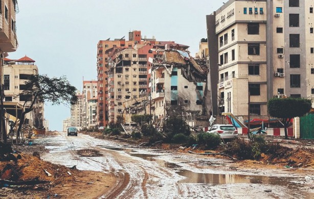 Foto - Ateşkes yıkımı ortaya çıkardı! İnsanları katlettiler şehri harabeye çevirdiler