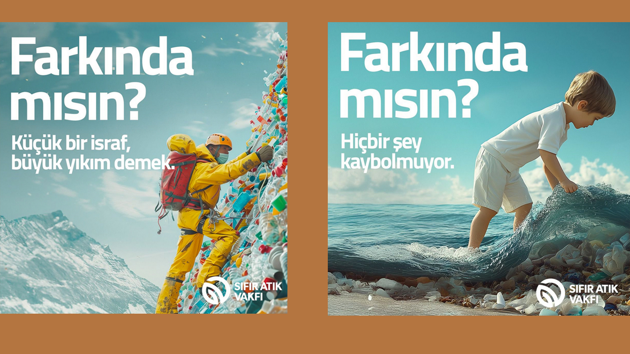 Foto - Atıkların zararlarına "Farkında mısın?" kampanyasıyla dikkat çekiliyor... Emine Erdoğan'ın öncülüğünde!