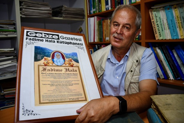 Foto - Atıl dükkandan kütüphaneye! Yılların birikimi...