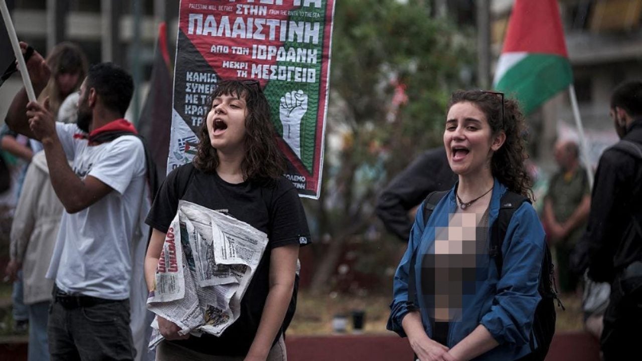 Foto - Atina’da İsrail işbirliğine büyük tepki: ‘Türklerden değil, kendi hükümetimizden korkuyoruz’