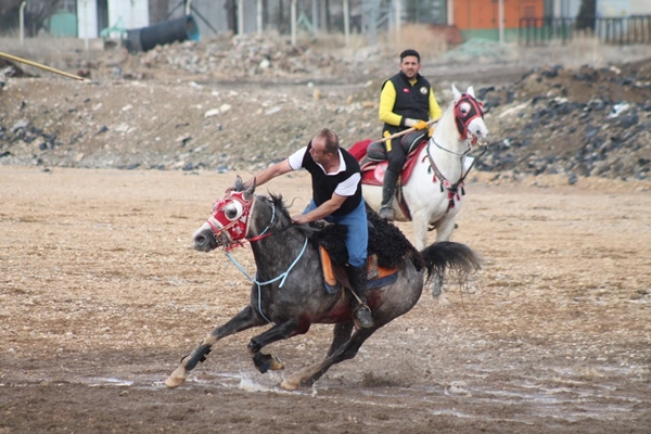 Foto - Atlar depremzedeler için dörtnala koştu