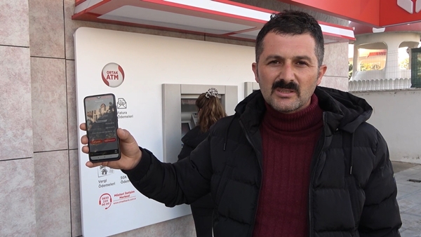 Foto - ATM'ye giden adam hayatının şokunu yaşadı