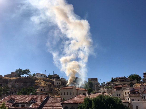 Foto - Avanos'ta korkutan yangın!