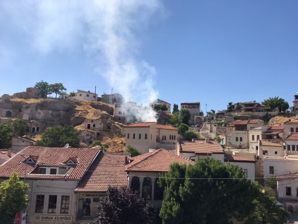 Foto - Avanos'ta korkutan yangın!