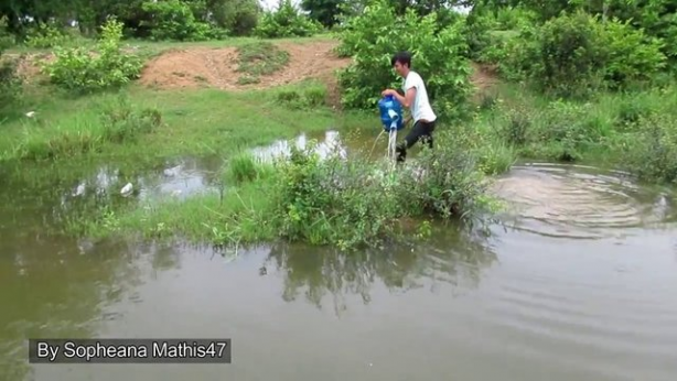 Foto - Avcılar dikkat! İşte sıra dışı balık avlama taktiği...