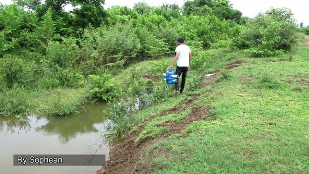Foto - Avcılar dikkat! İşte sıra dışı balık avlama taktiği...