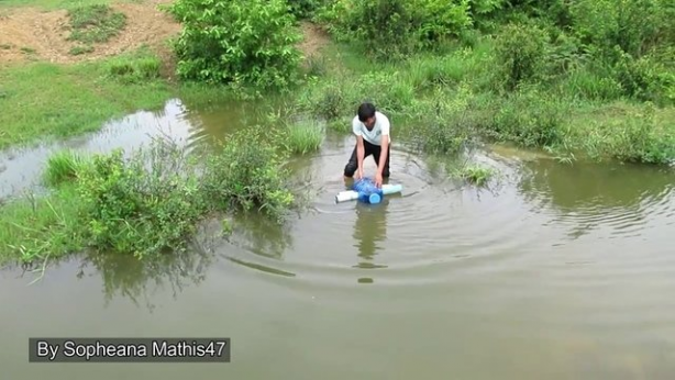 Foto - Avcılar dikkat! İşte sıra dışı balık avlama taktiği...