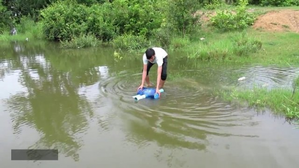 Foto - Avcılar dikkat! İşte sıra dışı balık avlama taktiği...