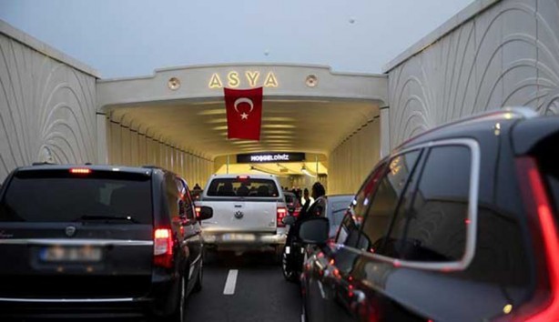 Foto - Avrasya Tüneli’ni çok sevdik! Zamandan tasarruf ettik! Rekor tazeledi!