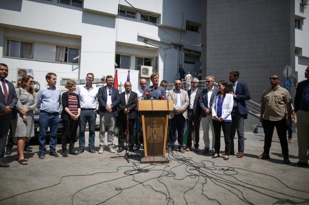 Foto - Avrupa Birliği Filistin Toprakları Temsilcisi Burgsdorff, Gazze'de