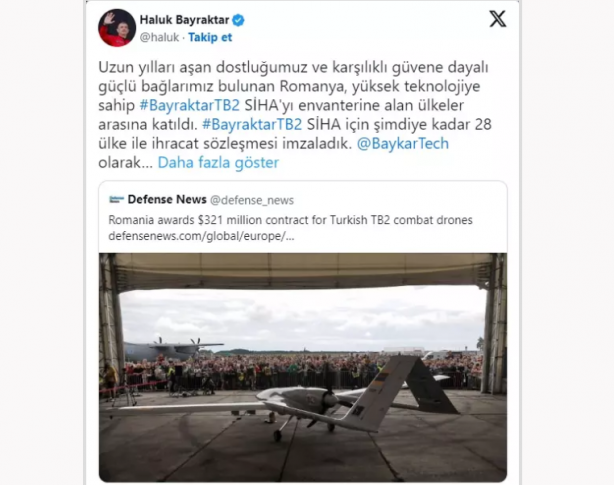 Foto - Avrupa ülkesi en önemli gününde Türk SİHA'larını çıkardı! Halk neye uğradığını şaşırdı