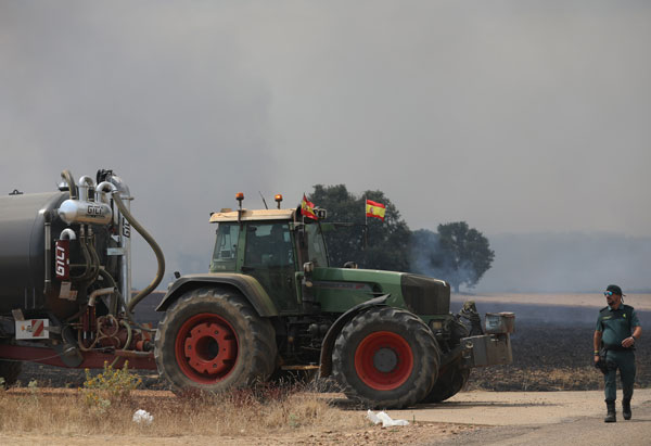 Foto - Avrupa ülkesi felaketi yaşıyor! 2 bin hektar kül oldu