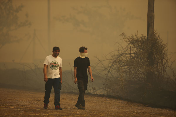 Foto - Avrupa ülkesi felaketi yaşıyor! 2 bin hektar kül oldu