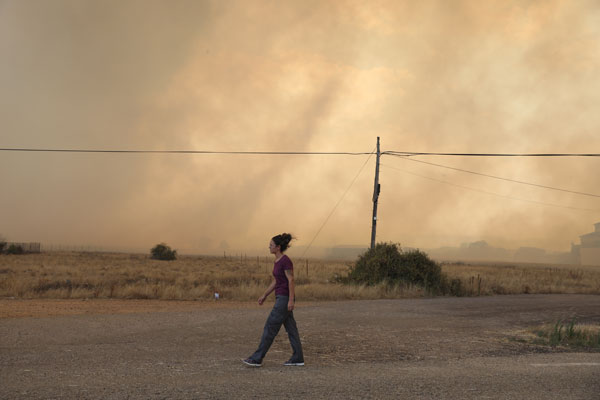 Foto - Avrupa ülkesi felaketi yaşıyor! 2 bin hektar kül oldu